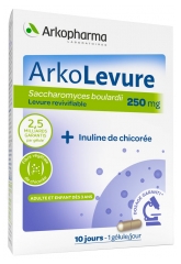 Arkopharma Arkolevure 10 G&eacute;lules (Blister)