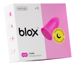 Blox Gamme Sleep & Focus - Mousse Small Jaune (5 Paires)