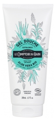 Le Comptoir du Bain Gel Douche Aloe Vera Bio - Tous Types de Peaux - 200 ml