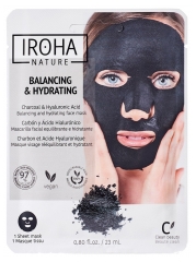 Iroha Collection D&eacute;tox Masque Tissus Biod&eacute;gradable Charbon + ha