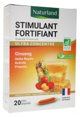 Renforcez votre vitalit&eacute; avec les ampoules bio Stimulant Fortifiant de Naturland