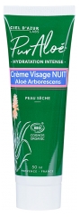 Pur Alo&eacute; Hydratation Intense Cr&egrave;me Nuit Peaux S&egrave;ches Bio 50 ml
