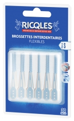 Ricql&egrave;s Brossettes Interdentaires Flexibles &Eacute;tui Nomade 30 Unit&eacute;s