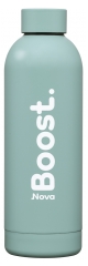 Nova Boost Gourde Isotherme Novaboost - Bleu Hortensia Mat - Inox 500 ml