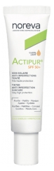 Noreva Actipur Soin Solaire Spf50+ Anti-Imperfections Teinte Claire 30 ml