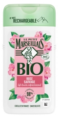 Le Petit Marseillais Gel Douche Bio Hydratant au Ph Neutre Rose Sauvage 250 ml