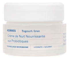 Korres Yaourt Grec Cr&egrave;me Nuit Nourrissante Probiotiques 40 ml