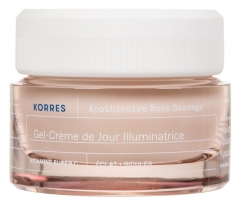 Korres Rose Sauvage Gel-Cr&egrave;me de Jour Illuminateur 40 ml