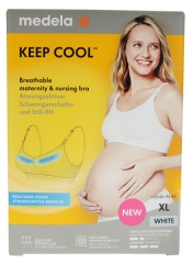 Medela Soutien-Gorge Grossesse et Allaitement - Blanc - 1 Pi&egrave;ce
