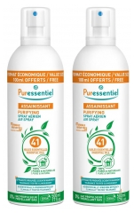 Spray A&eacute;rien Assainissant aux Huiles Essentielles - Lot de 2 x 500 ml