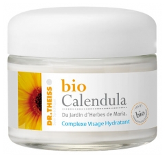 Hydratant visage bio &agrave; base de calendula - 50 ml