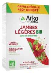 Arkopharma Arkofluides Bio Jambes L&eacute;g&egrave;res 20 Ampoules
