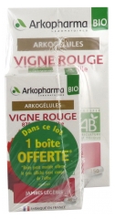 Arkopharma Arkog&eacute;lules Jambes L&eacute;g&egrave;res Vigne Rouge Bio 150 + 45 G&eacute;lules