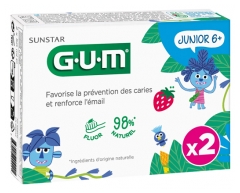GUM Dentifrice Junior 2 x 50 ml