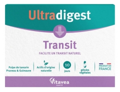 Vitavea Ultradigest Transit - Favorise le Transit Intestinal - 10 G&eacute;lules