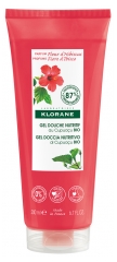 Klorane &mdash; Gel Douche au Beurre de Cupua&ccedil;u Bio &mdash; Fleur d'Hibiscus &mdash; Tous Types de Peaux 200 ml