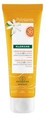 Klorane Solaire - Cr&egrave;me Solaire Sublime SPF 30 au Tamanu Bio et Mono&iuml; - Visage 50 ml