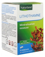 Compl&eacute;ment Alimentaire Lithothamne 75 G&eacute;lules V&eacute;g&eacute;tales