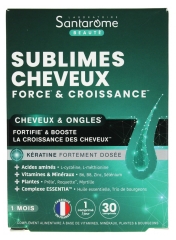 Santarome Sublimes Cheveux Force & Croissance - Compl&eacute;ment Cheveux - 30 Comprim&eacute;s