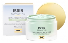 Isdin Isdinceutics Cr&egrave;me de Jour Hyaluronic Moisture Hydratante Peaux Grasses et Mixtes 50 g