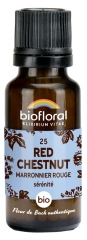 Biofloral 25 Red Chestnut Marronier Rouge Granules Bio 19,5 g