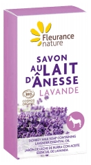 Fleurance Nature Savon Solide Lait &Acirc;nesse Lavande Bio 100 ml