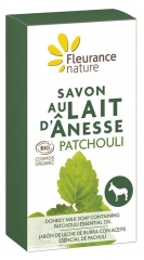 Fleurance Nature Savon Solide Lait &Acirc;nesse Patchouli Bio 100 ml