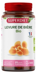 Superdiet Levure de Bi&egrave;re Bio - 100 G&eacute;lules