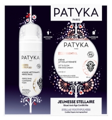 PATYKA Lift Essentiel Cr&egrave;me Lift-&Eacute;clat Fermet&eacute; Bio 50 ml + Clean Advanced Mousse Nettoyante Perfectrice Bio 100 ml Offerte