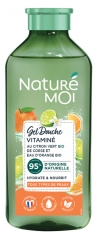 Natur&eacute; Moi Gel Douche Vitamin&eacute; - Citron Vert et Orange Bio - Hydrate et Nourrit - Tous Types de Peau - 250 ml