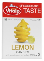 Vitalp Bonbons Sans Sucre Avec St&eacute;via - Citron 25 g