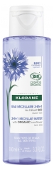 Klorane Eau Micellaire 3-en-1 au Bleuet Bio - Visage Yeux