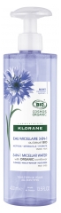 Klorane Bleuet Bio Eau Micellaire Visage Yeux L&egrave;vres 400 ml