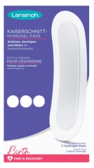 Lansinoh 2 Patchs Hydrogel C&eacute;sarienne
