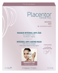 Placentor Masque Int&eacute;gral Anti &Acirc;ge Bo&icirc;te 3 Sachets