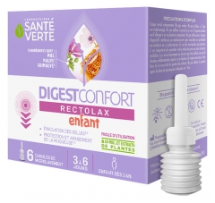 Sant&eacute; Verte Digestconfort Rectolax Enfant - 6 Canules