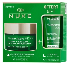 Nuxe Nuxuriance Ultra Kit Anti-&Acirc;ge Cr&egrave;me de Jour 50 ml + C&egrave;me de Nuit 15 ml Offerte