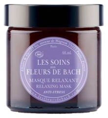 Masque visage apaisant aux fleurs de Bach anti-stress 60ml