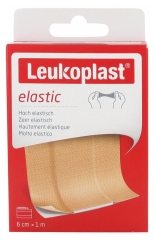 Pansement adh&eacute;sif &eacute;lastique Leukoplast - 1 m x 6 cm