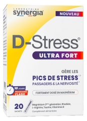 Synergia D-Stress Ultra Fort - Pics de Stress - 20 Sachets
