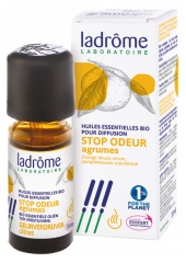 Ladr&ocirc;me Huiles Ess. Pour Diffusion Stop Odeur Agrumes 10 ml Fr/Nl