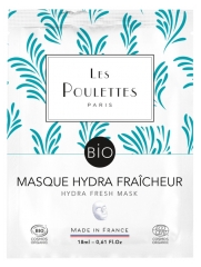 Les Poulettes Paris Masque Hydra Fra&icirc;cheur Peaux D&eacute;shydrat&eacute;es Bio 18 ml