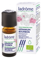 Ladr&ocirc;me Huile Ess. G&eacute;ranium Bourbon Partie A&eacute;rienne Fleurie 10 ml Fr/Nl
