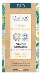 Osma&eacute; Savon Solide Surgras Th&eacute; Vert Bio 150 g