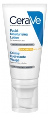 Cerave Cr&egrave;me Hydratante Visage SPF50 Peaux Normales &agrave; S&egrave;ches 52 ml