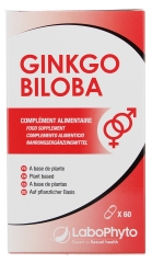 G&eacute;lules v&eacute;g&eacute;tales de Ginkgo Biloba 60 pour la m&eacute;moire et la concentration