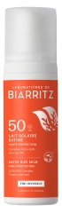 Laboratoires de Biarritz Lait Solaire Satin&eacute; Visage & Corps SPF50 100 ml
