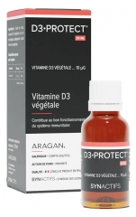 Synactifs D3 Protect&reg; - Immunit&eacute; - Vitamine D3 - Flacon 20 ml