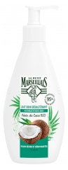 Le Petit Marseillais Lait Corps Hydratant &agrave; la Noix de Coco Pour Peaux S&egrave;ches Bio 250 ml