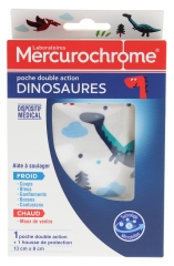 Mercurochrome Poche Double Action "Dinosaures" 1 Unit&eacute;